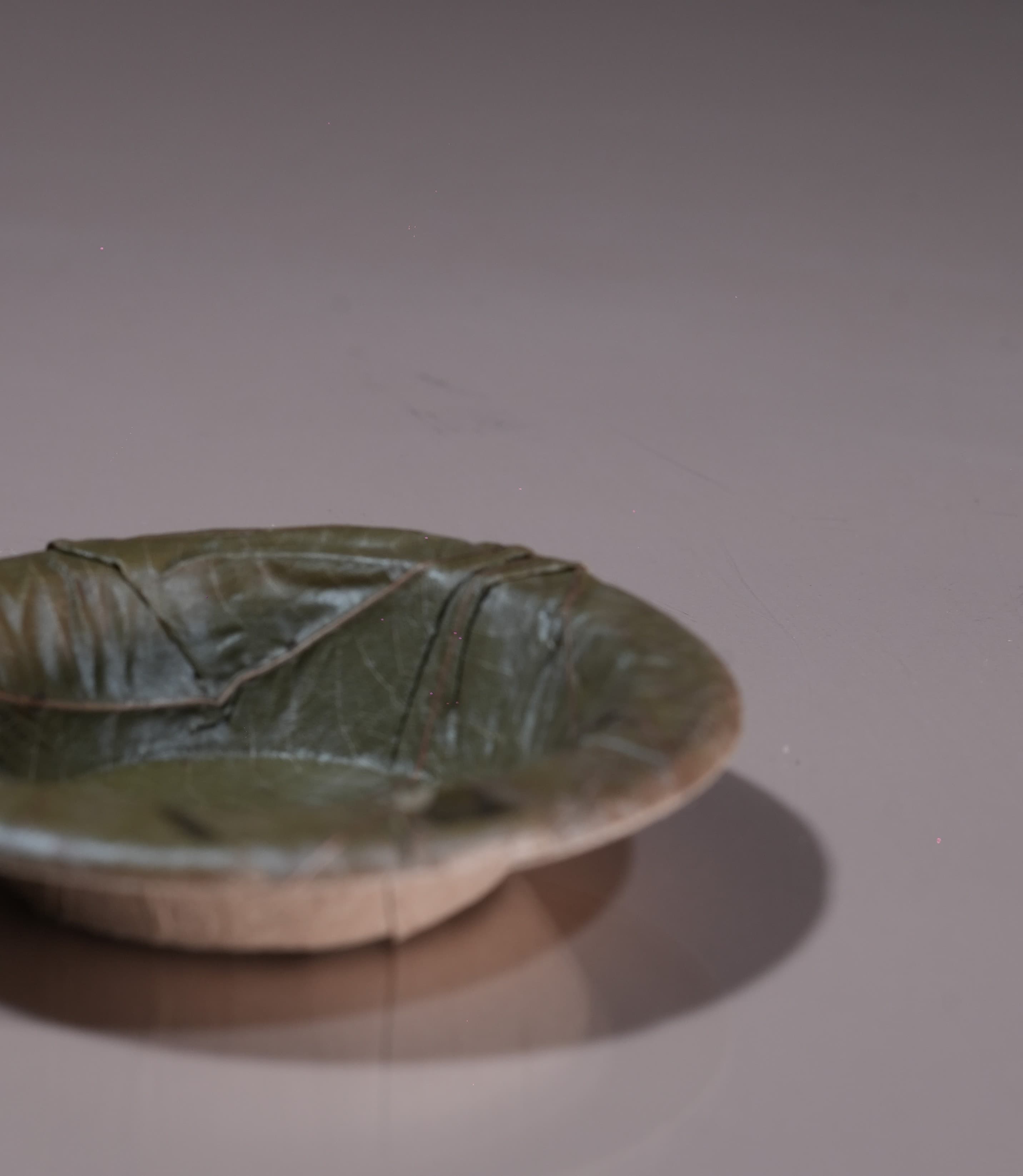Areca leaf bowls and cups